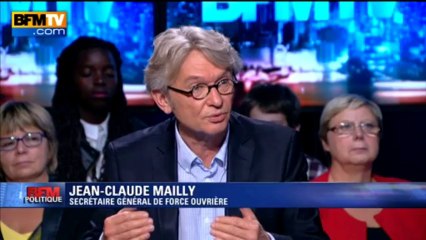 Video herunterladen: BFM Politique: l’interview de Jean-Claude Mailly par Apolline de Malherbe - 22/09