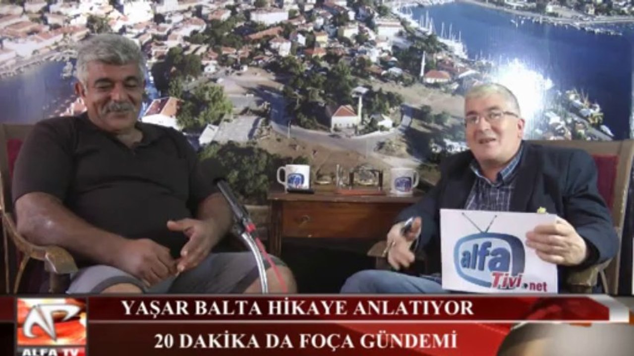 Foçalı Balıkçıların Efsane Başkanı Yaşar Balta Alfa Tivi'ye Konuk Oldu...