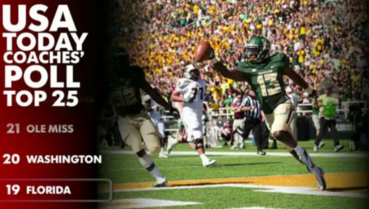USA Today Coaches' Poll: Week 4