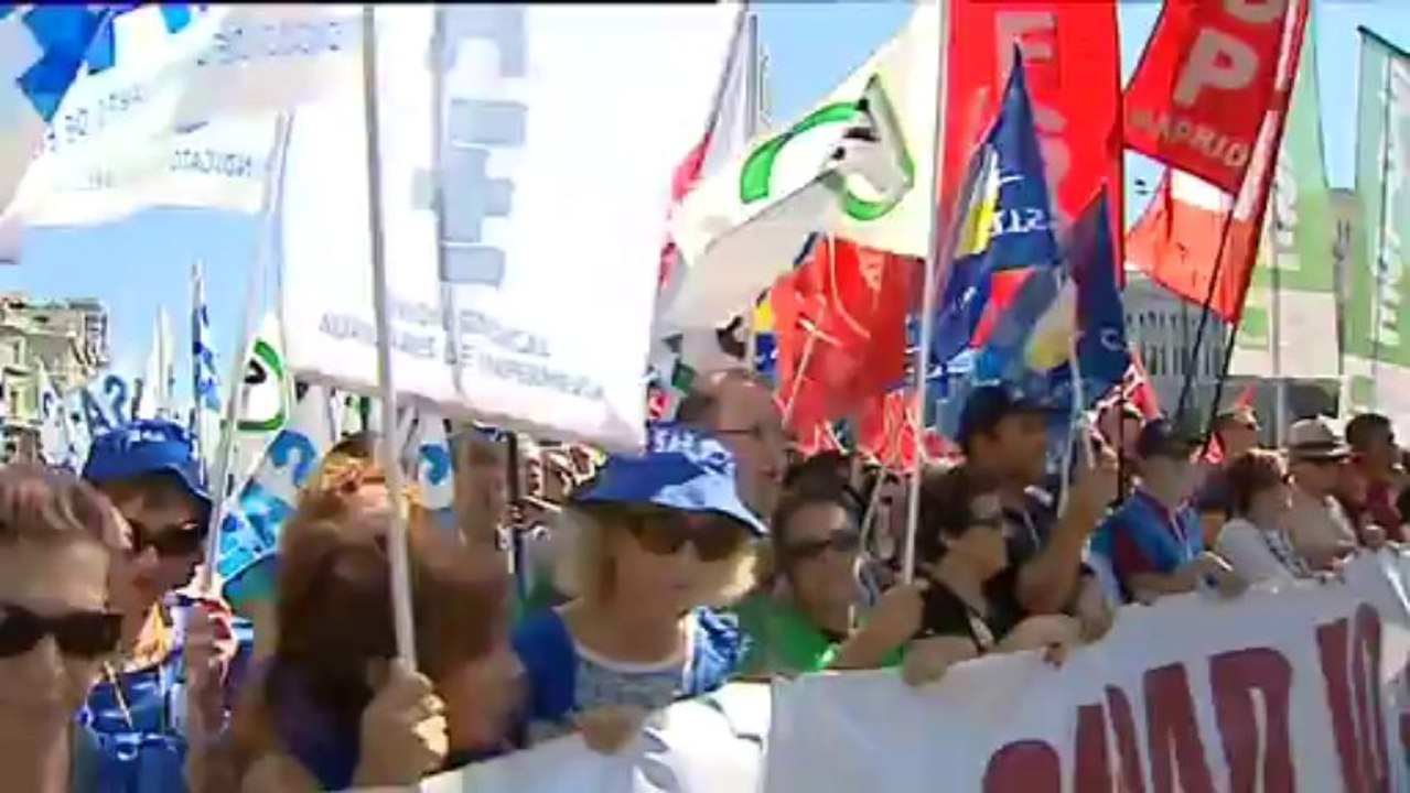 La úndecima marea blanca festeja el freno del TSJM
