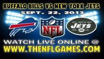 Watch Bills vs Jets Live Stream Online September 22, 2013