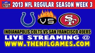 Watch Indianapolis Colts vs San Francisco 49ers 