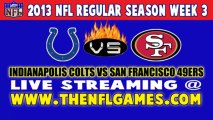 Watch Indianapolis Colts vs San Francisco 49ers 