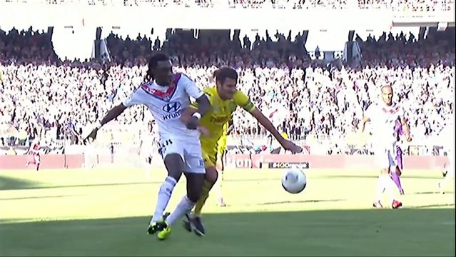 But Bafetimbi GOMIS (26ème) - Olympique Lyonnais - FC Nantes (3-1) - 2013/2014
