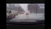 Car Crashes Best Compilation - Snow drivers!