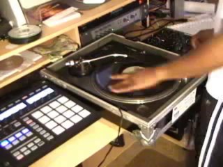1 Turntable. (Session #1) R.I.P DJ AM ROC RAIDER AND MR MAGIC