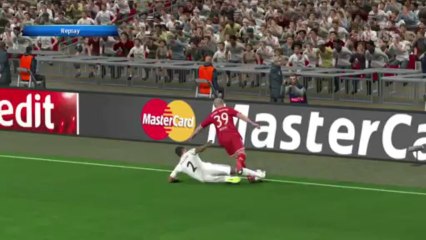 PES 2014 PS3 Gameplay - Rob vs Nath