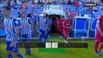 Liga Adelante  Alavés 3 Sporting 0