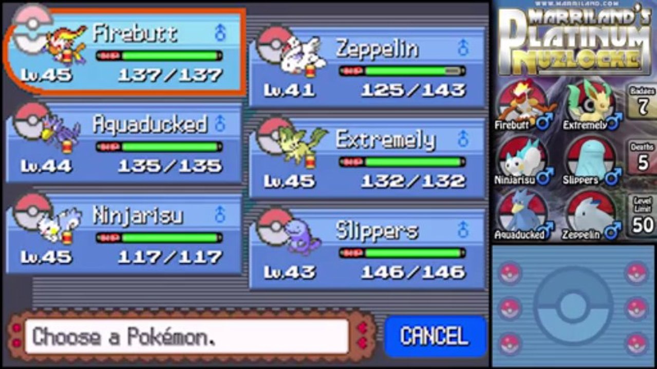 Pokémon Platinum Nuzlocke, Part 45  Liberating the Doldrums!