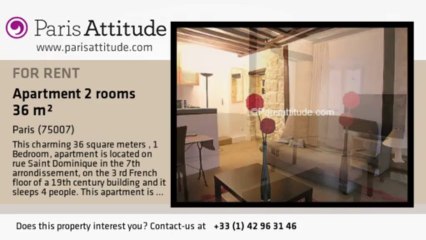 1 Bedroom Apartment for rent - Tour Eiffel, Paris - Ref. 7002