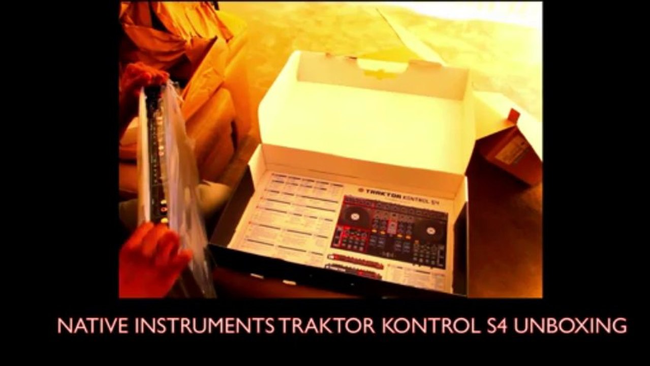UNBOXING THE NATIVE INSTRUMENTS TRAKTOR KONTROL S4