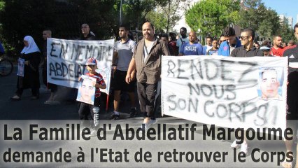 La Famille d'Abdellatif Margoume demande à l'Etat de retrouver le Corps