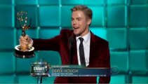 Derek Hough Receives Emmy For Outstanding Choreography