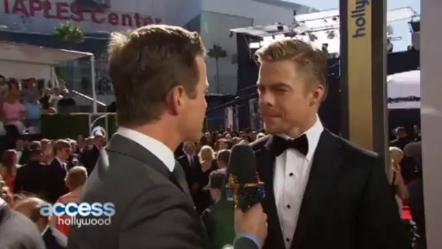 Derek Hough on AH before the Emmys