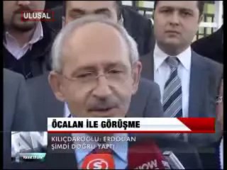 KILIÇDAROĞLU, ÖCALAN İLE GÖRÜŞMEYİ DESTEKLEDİ