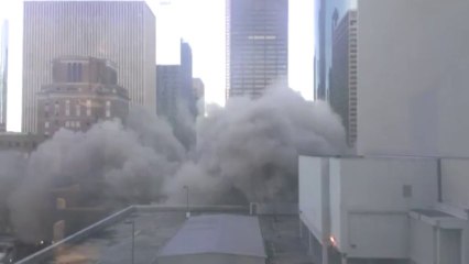 Macy's Store Implosion Caught on Camera in Houston