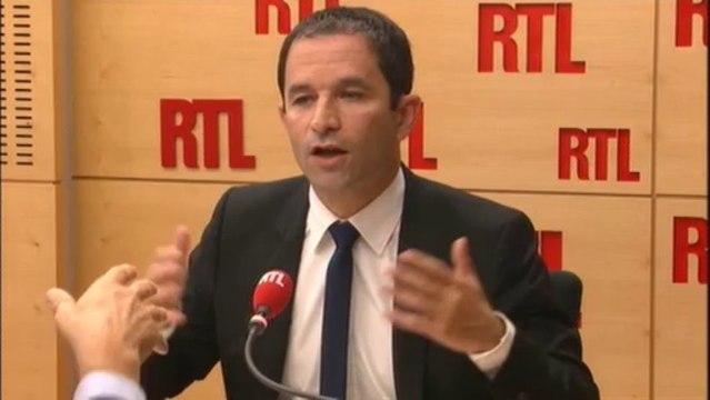 Benoît Hamon : La cote de François Hollande sera indexée sur la courbe du chômage