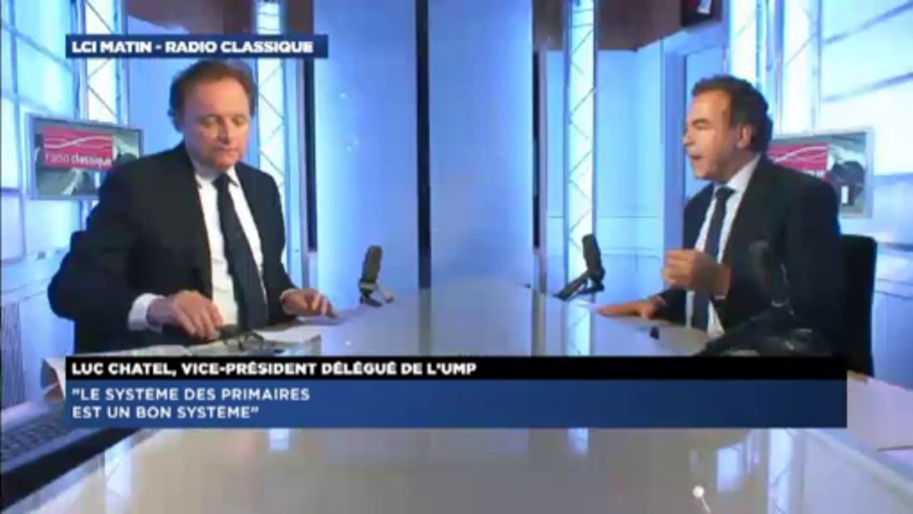 Luc Chatel, invité politique de Guillaume Durand avec LCI