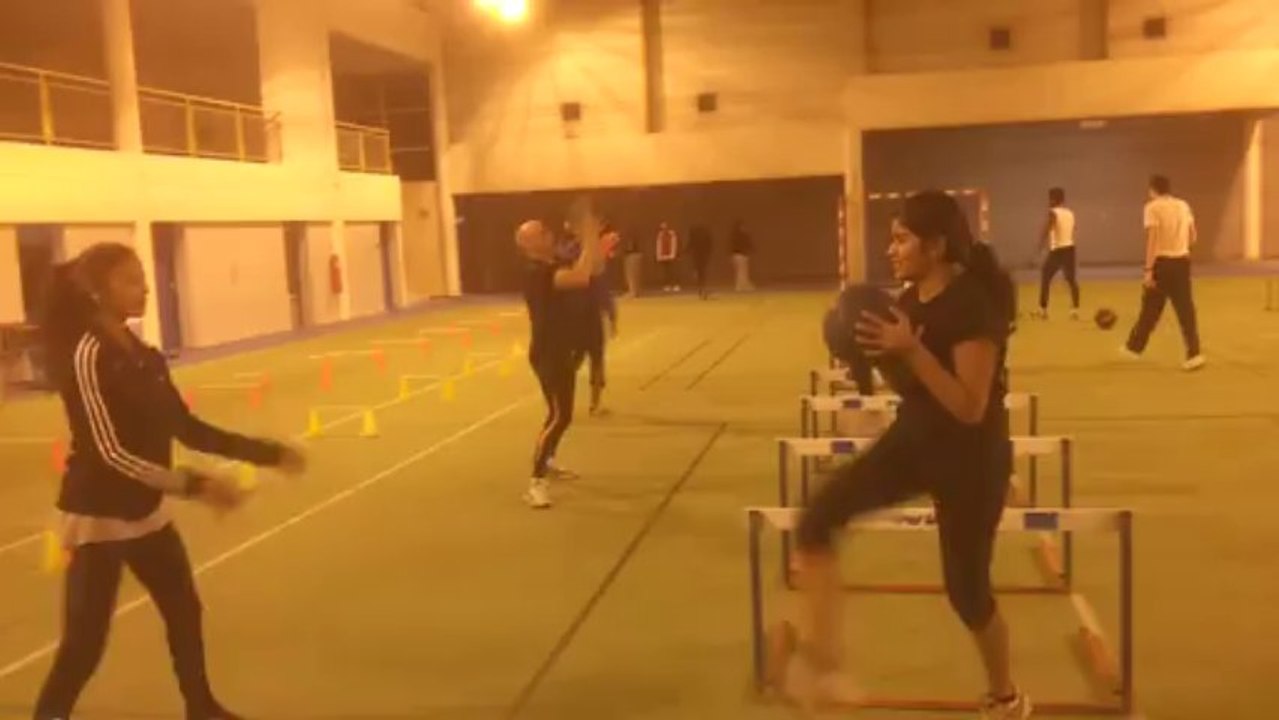 GROUPE SPRINT  PPG PPG HAIE MEDECINE BALL PARCOURS