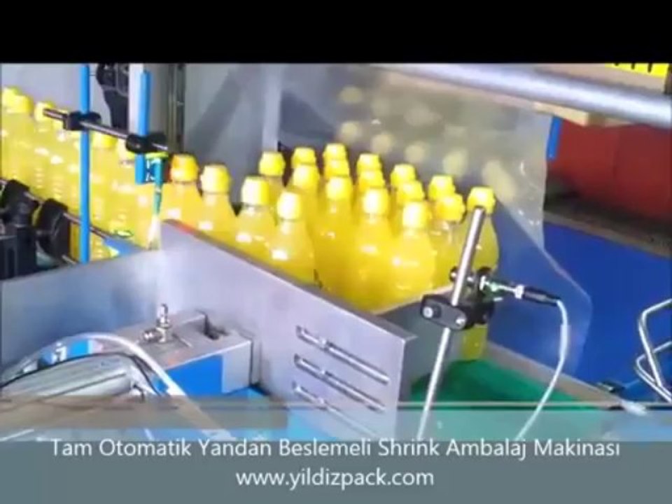 Tam Otomatik Yandan Beslemeli Shrink Ambalaj Makinası