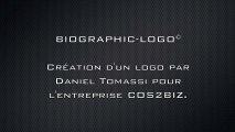 Création d'un logo pour COS2BIZ, société de conseil en optimisation des coûts d'intérim et de recrutement