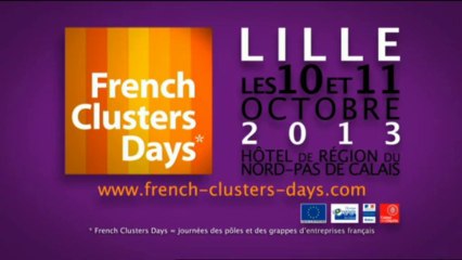 La publicité des  French Clusters Days