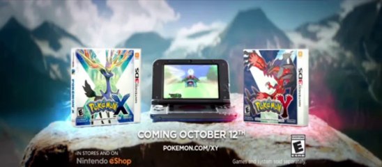 Download Video: Nintendo 3DS - Pokémon X & Pokémon Y - Pub télévisée 3D