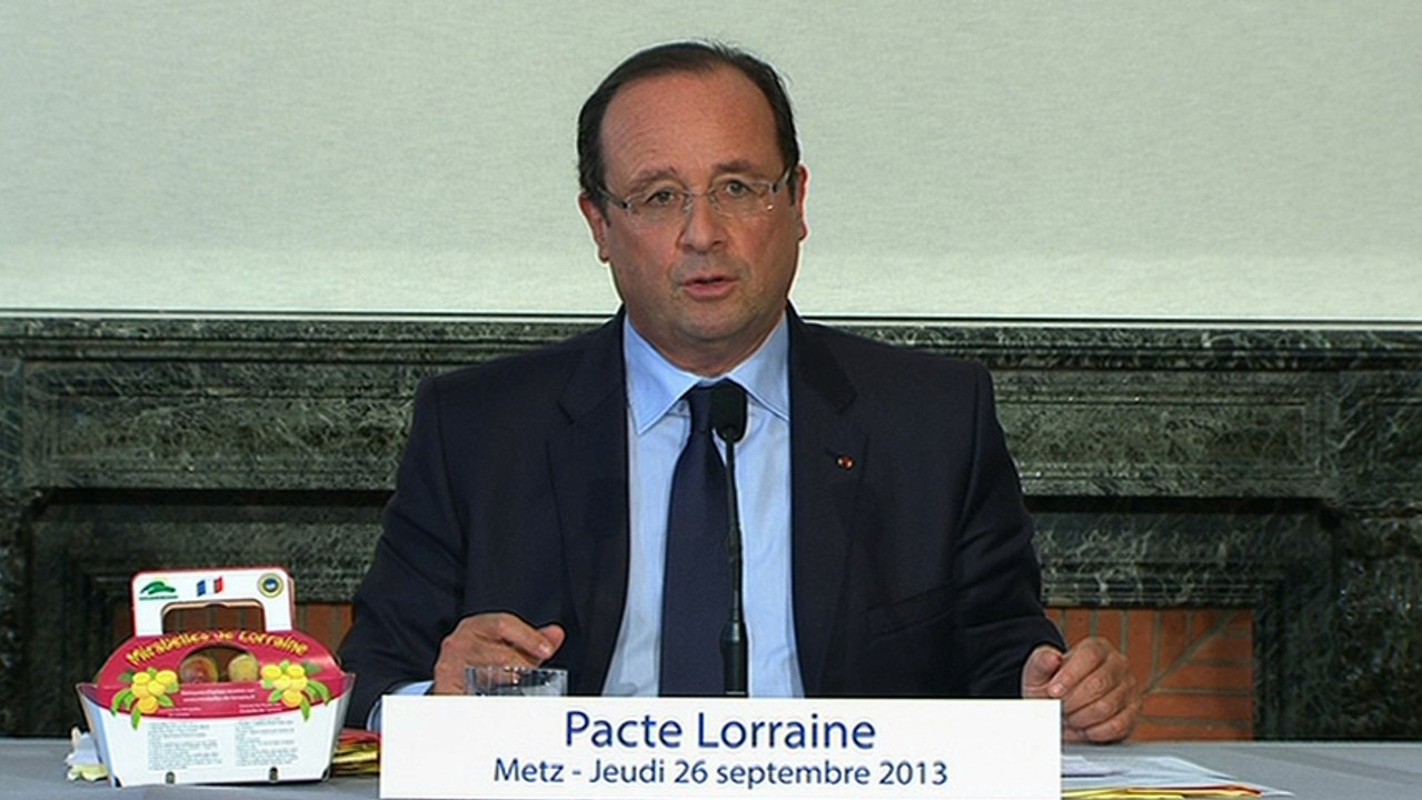Intervention lors de la table ronde sur le "Pacte Lorraine" à Metz