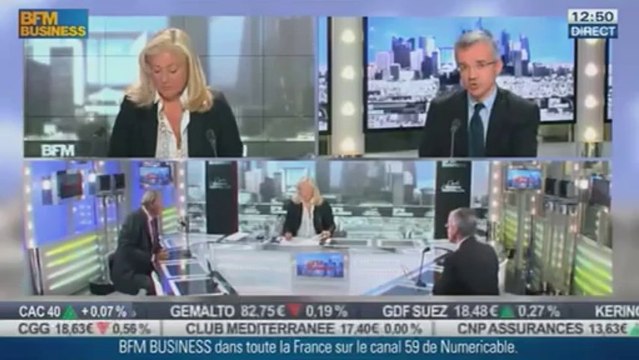 Jean-Marie Chevallier et Patrice Geoffron, pour leur livre Transition énergétique : les vrais choix , dans l'invité de BFM Business - 23/09