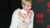 Miley Cyrus Nipple Dress Hit Or A Miss ? - Miley Cyrus Shows Off Nipples In a See Thru Dress