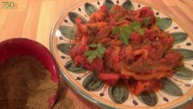 Recette de Chakchouka ou Salade de poivrons grillés et tomates - 750 Grammes