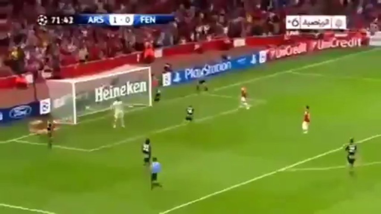 Arsenal  Fenerbahçe 2-0  Maç Özeti ve Golleri 27 ağustos 2013