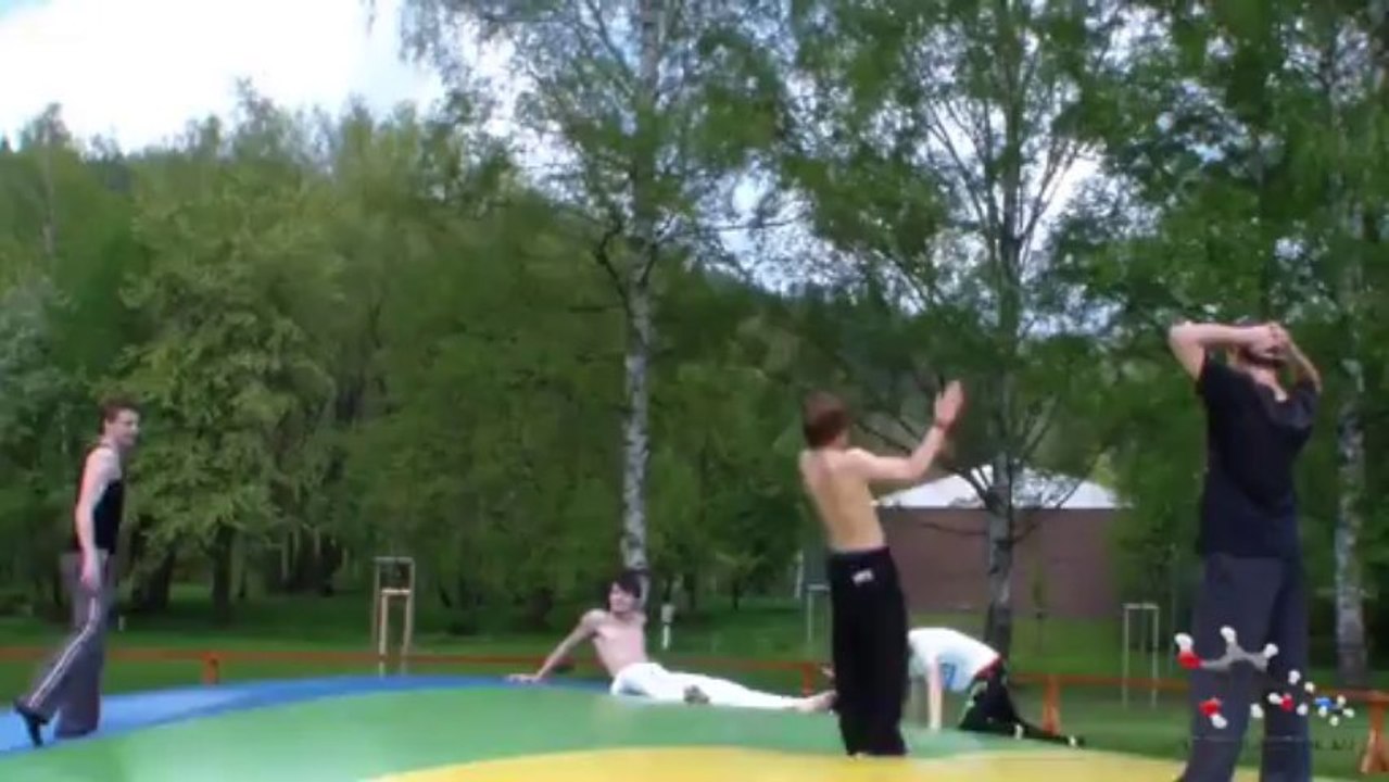 ADTeam - Flips on trampoline - Sázava - 2 - 2013