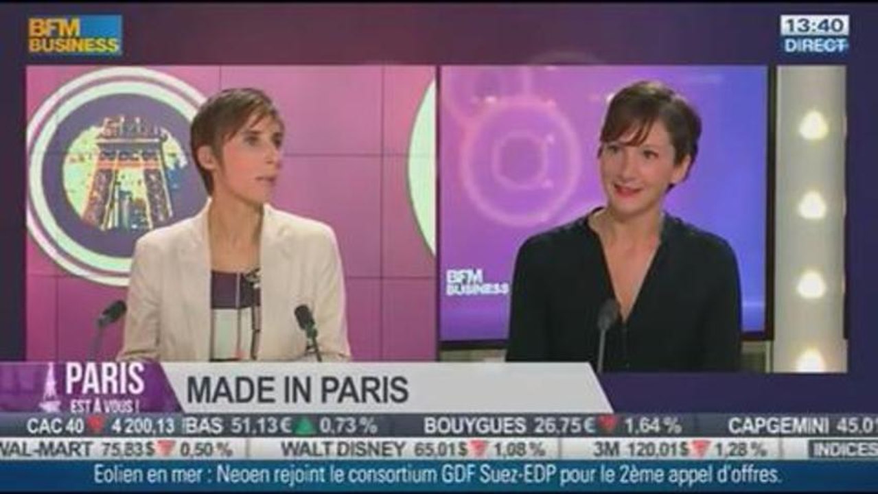 Made in Paris : Sandra Mascio et Céline Brugnon, co-fondatrices de mybeautiful dressing dans Paris est à vous - 23/09
