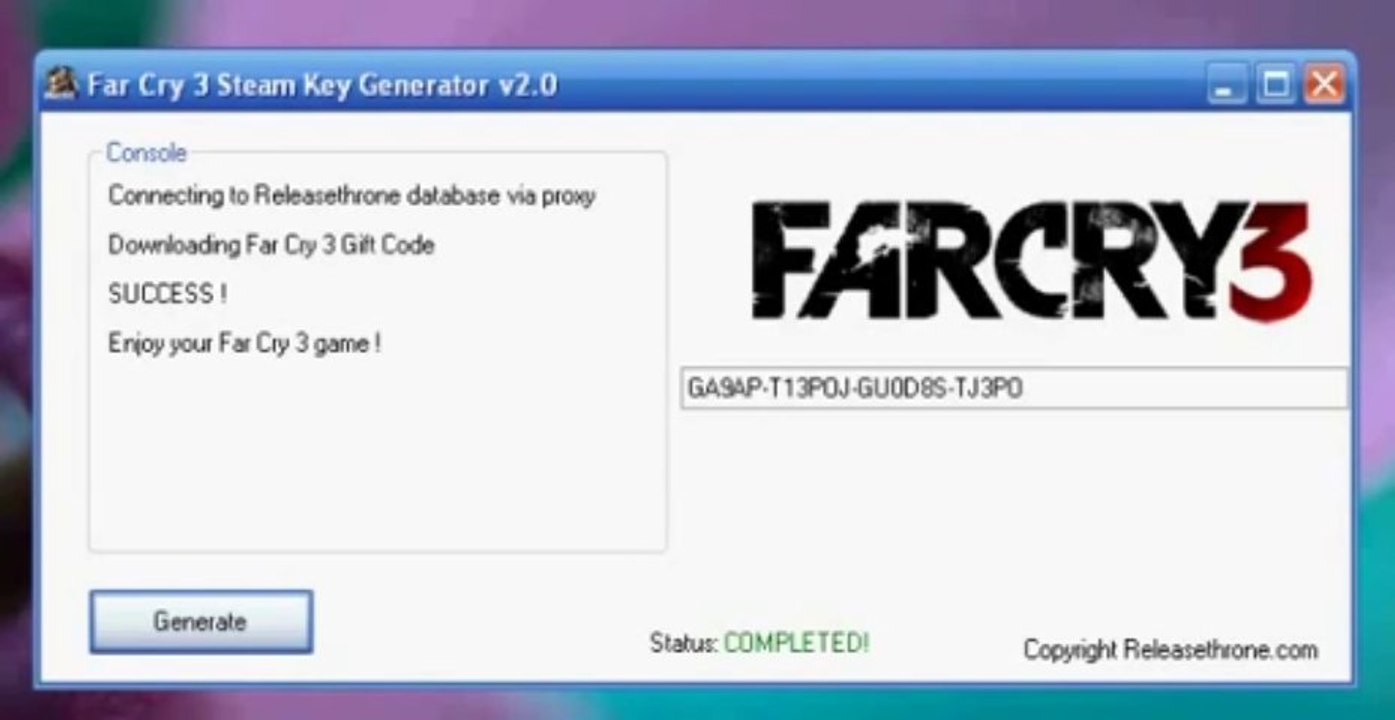 DOWNLOAD] Far Cry 3 Steam Key Generator