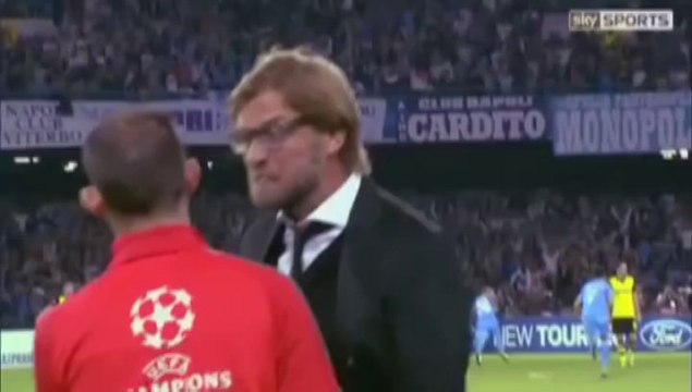 Napoli Borussia Dortmund 2-1 Jurgen Klopp DOPPIATO Gigin Don Perignon