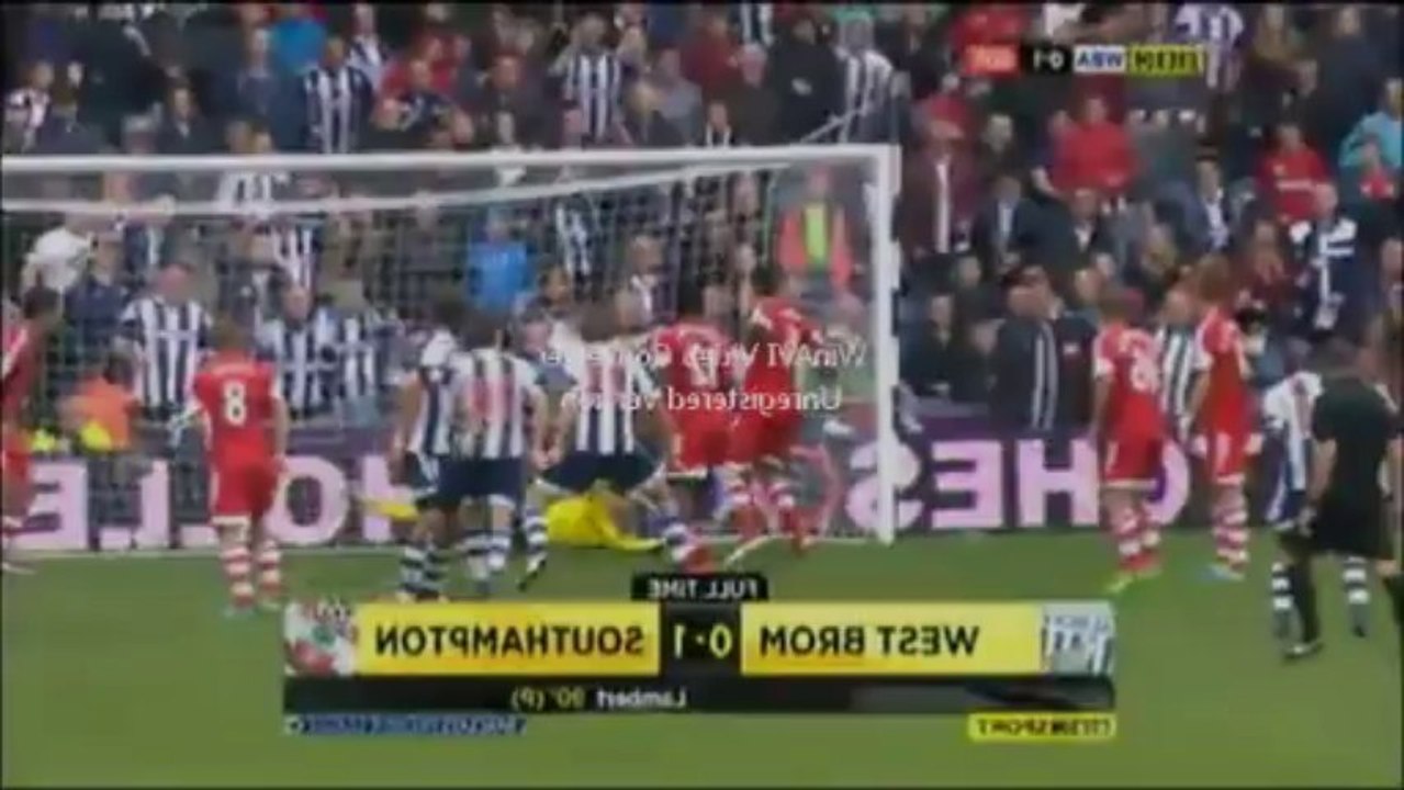 17.08.13 EPL: Artur Boruc Save vs West Bromwich Albion !!