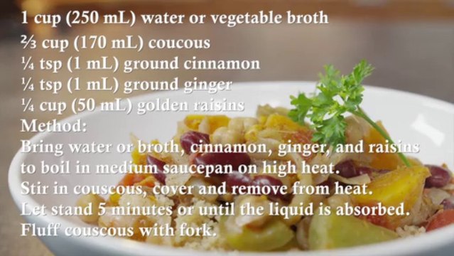 Cinnamon Couscous Recipe
