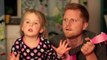 Father Duets with Adorable Daughter