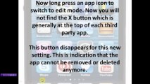 Iphone or ipad: Prevent Uninstalling Apps and Games