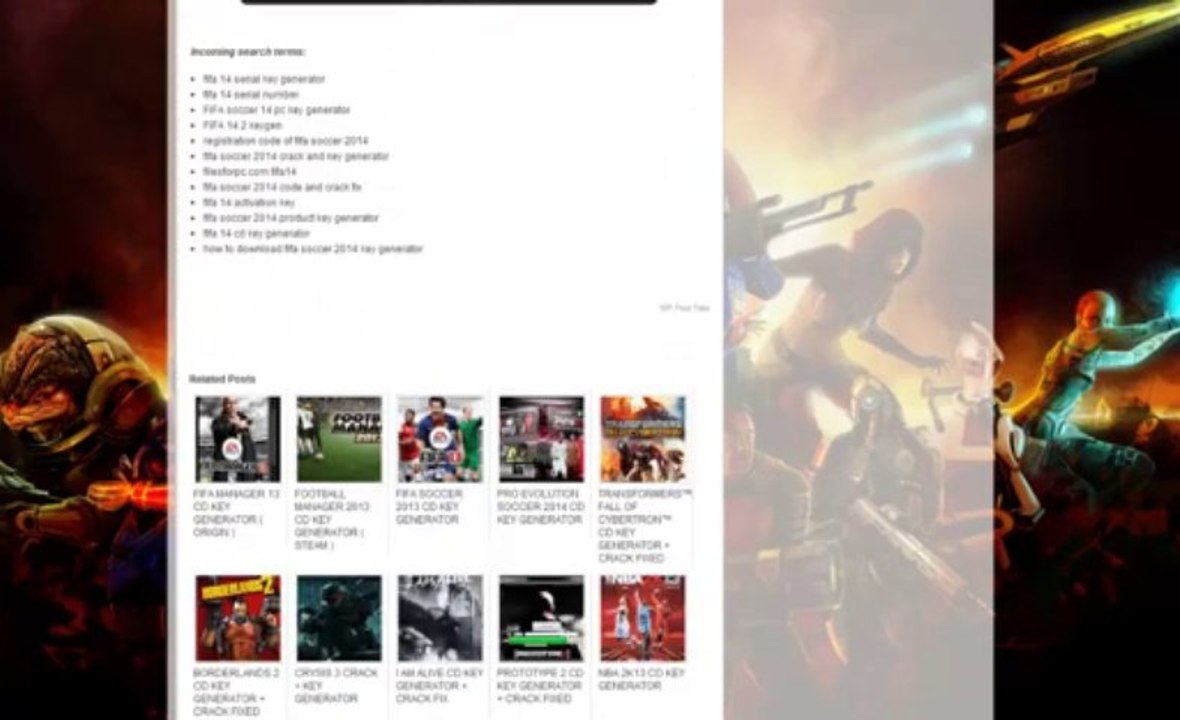 FIFA 14  PC générateur de clé
