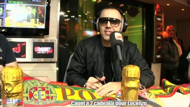 Cauet a 2 cadeaux pour Lucenzo - C'Cauet sur NRJ