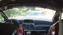 Florian Cordillot/Ronan Choucroun C2 S1600 rallye des cotes de Lumière ES5 scratch