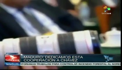 Pdte. Maduro propone crear un Plan de Desarrollo Estratégico con China