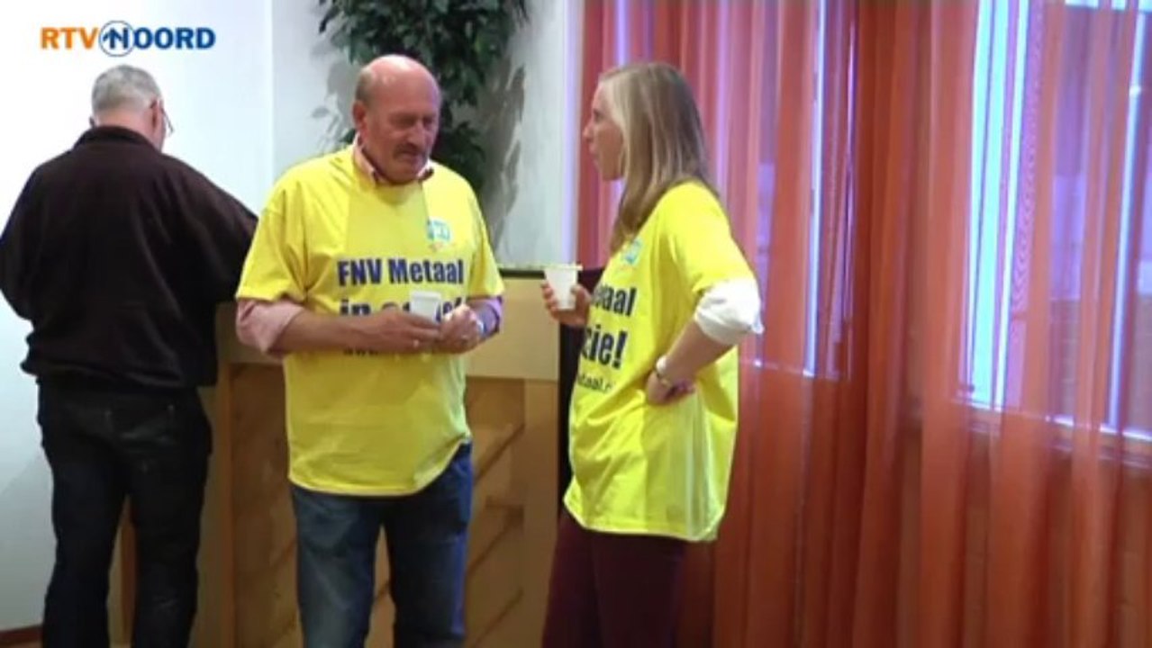 Metaalsector legt het werk neer - RTV Noord