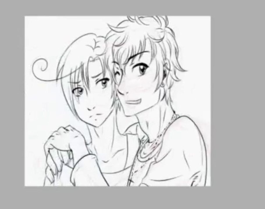 [Fanart] Speed Painting - Spain x Romano - APH