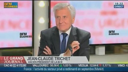 Andreas Schockenhoff, Joachim Bitterlich, Jean-Claude Trichet, dans Le Grand Journal - 23/09 2/4