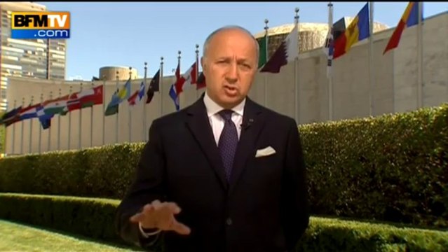 Fabius s'exprime au sujet des victimes françaises tuées à Nairobi - 23/09