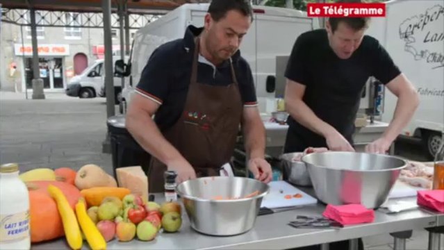Saint-Brieuc. Un atelier culinaire avec des producteurs locaux