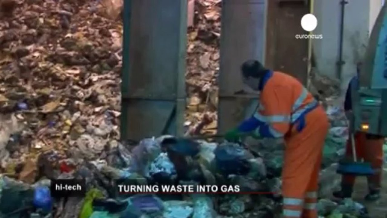 Turning waste into gas
